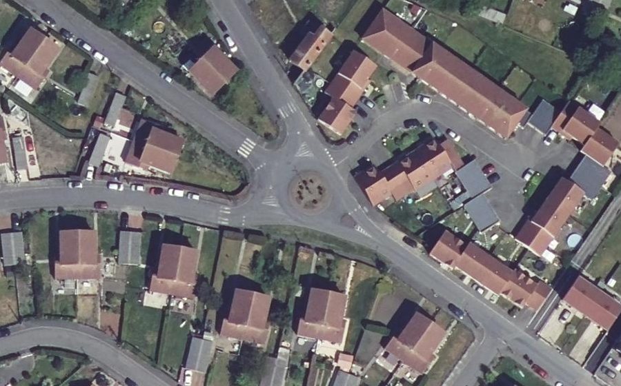 Vue aérienne du Rue Pierre Brossolette