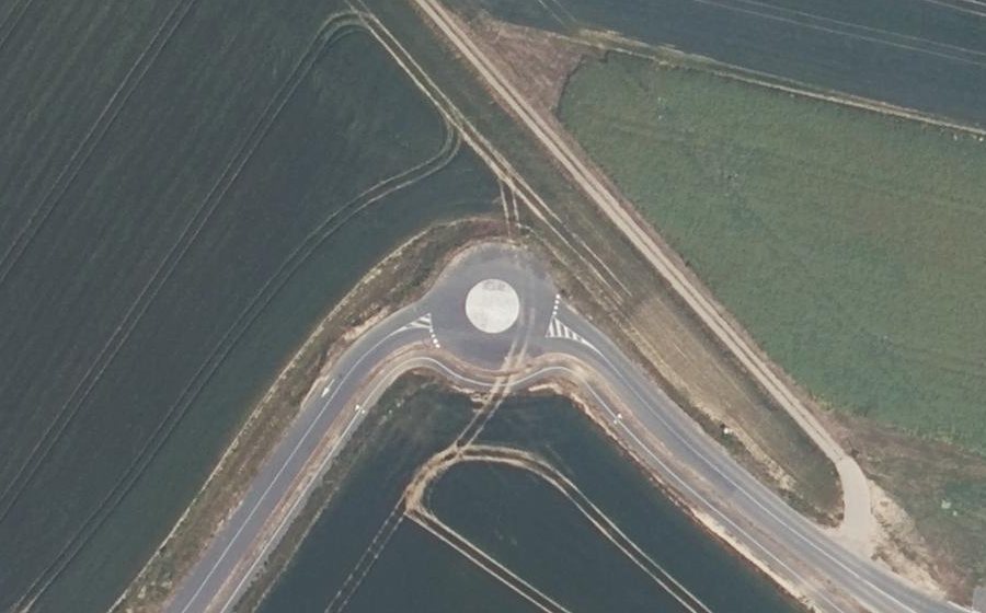 Vue aérienne du Mini-giratoire n°11648810701