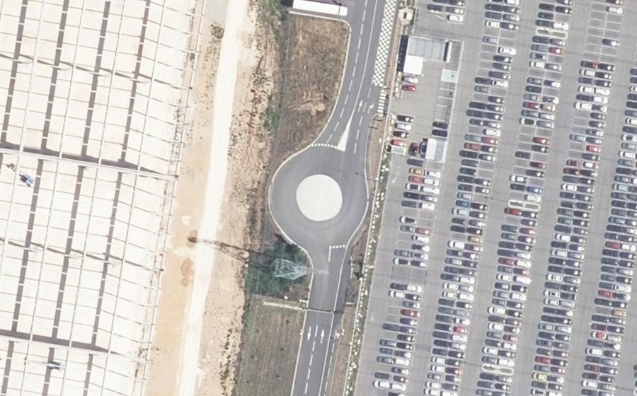 Vue aérienne du Mini-giratoire n°11704052294