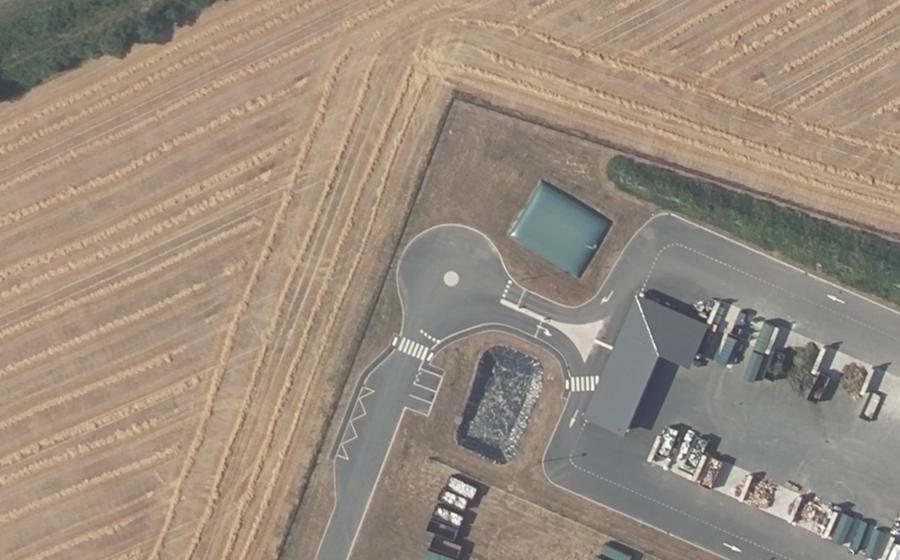 Vue aérienne du Mini-giratoire n°11709459643