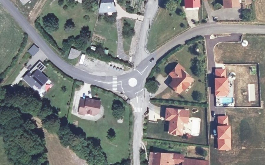 Vue aérienne du Mini-giratoire n°11767436537