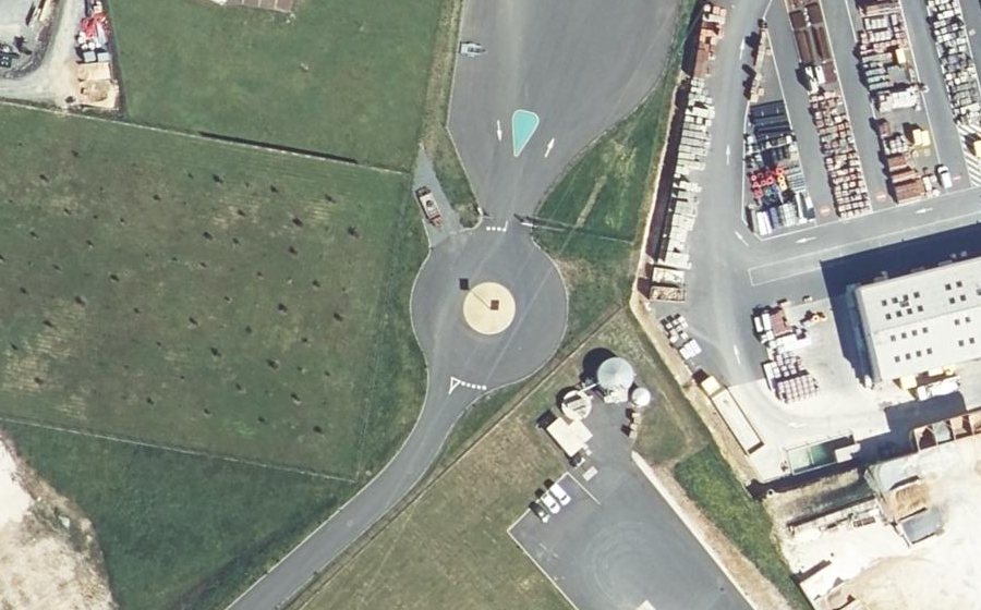 Vue aérienne du Mini-giratoire n°11768315588