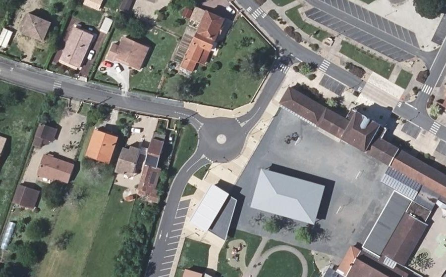 Vue aérienne du Mini-giratoire n°11778883036