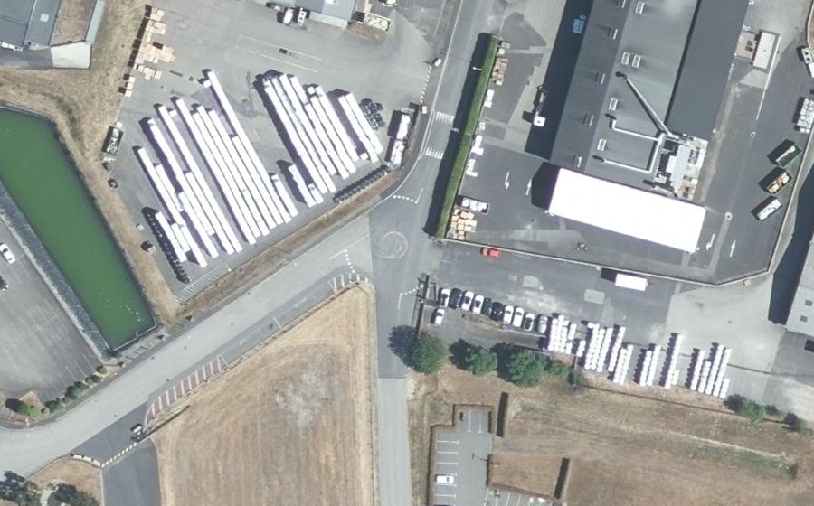 Vue aérienne du Mini-giratoire n°11804442040