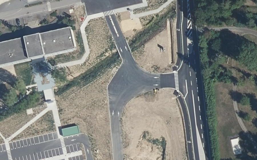 Vue aérienne du Mini-giratoire n°11902167002