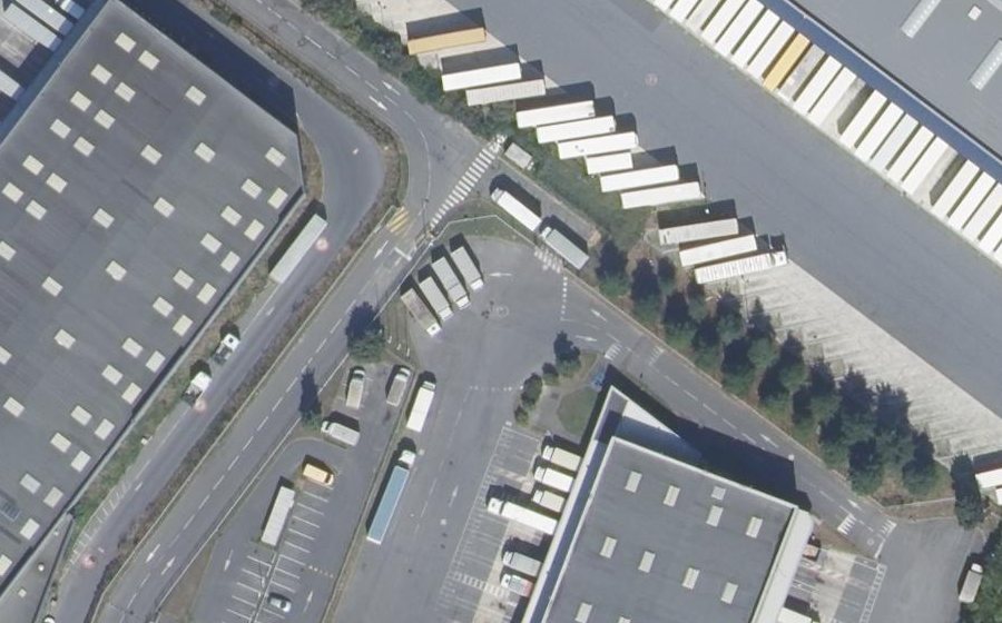 Vue aérienne du Mini-giratoire n°11925840681
