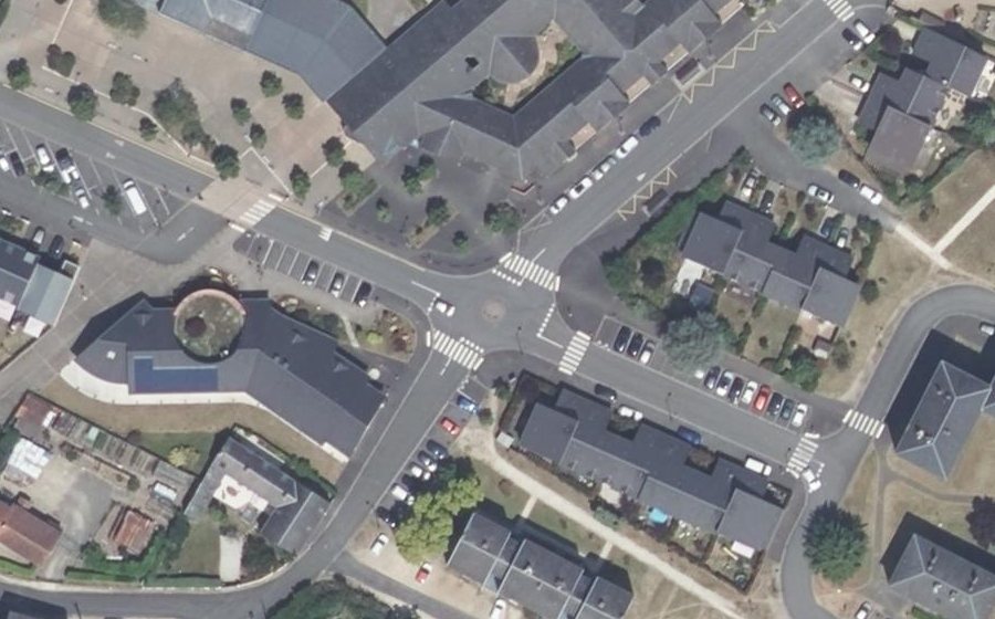 Vue aérienne du Mini-giratoire n°11934659835