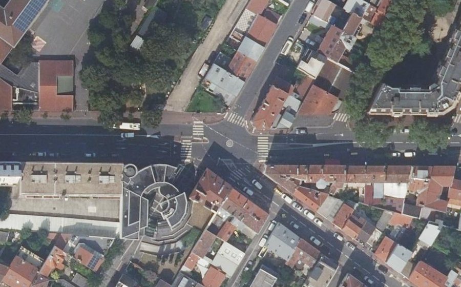 Vue aérienne du Mini-giratoire n°11951600419