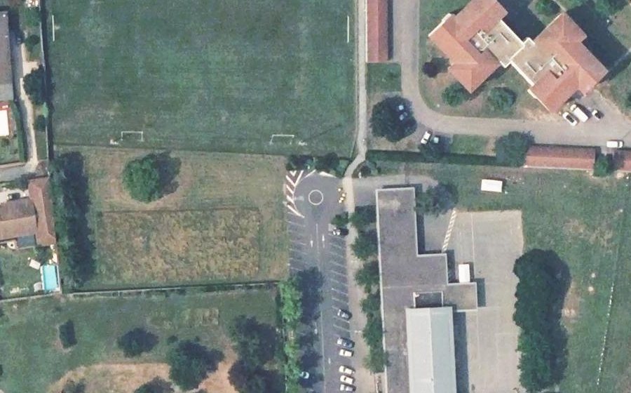 Vue aérienne du Mini-giratoire n°11954688857