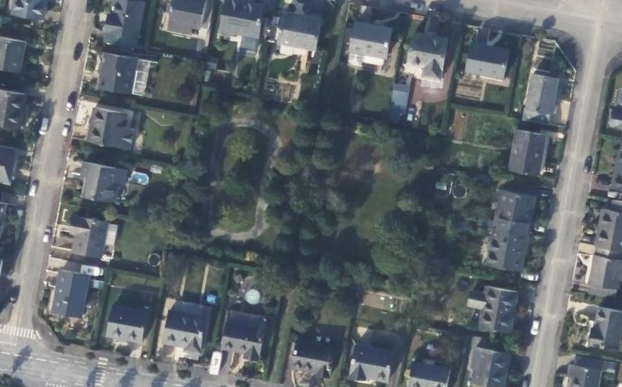 Vue aérienne du Mini-giratoire n°12020243399