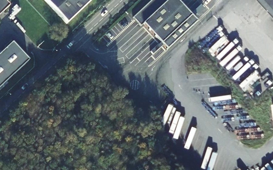 Vue aérienne du Mini-giratoire n°12053341991