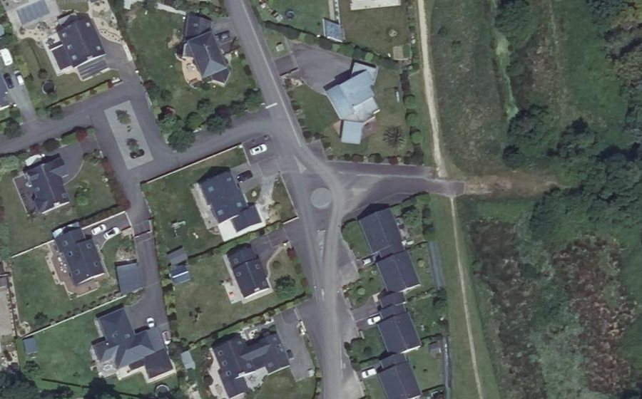Vue aérienne du Mini-giratoire n°12177401828