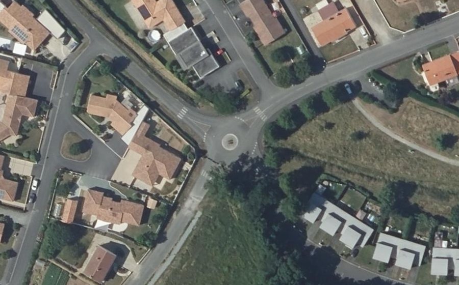 Vue aérienne du Mini-giratoire n°12179691933