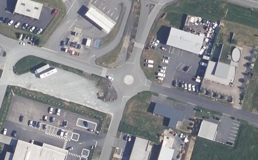 Vue aérienne du Mini-giratoire n°12194025279