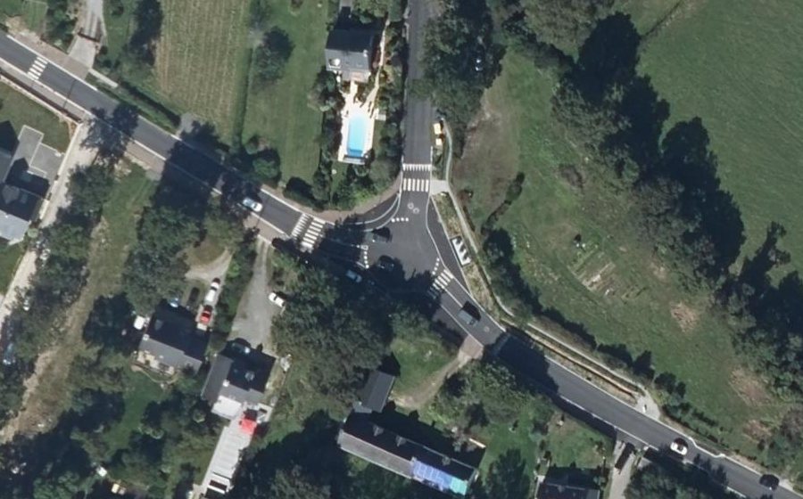Vue aérienne du Mini-giratoire n°12223116079