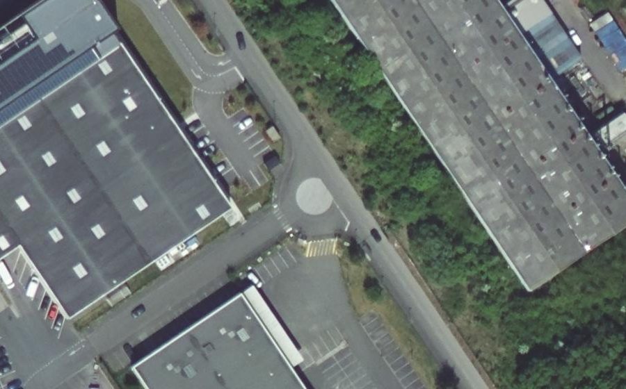 Vue aérienne du Mini-giratoire n°12259091294