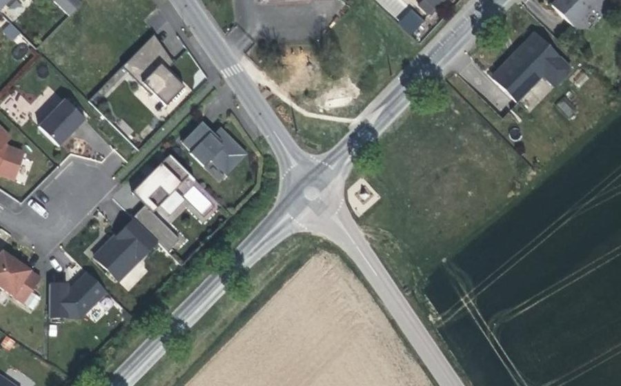 Vue aérienne du Rue de Villers Franqueux