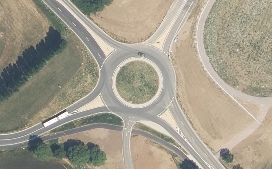 Vue aérienne du Avenue de Woodbury