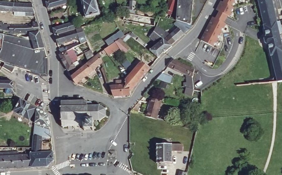 Vue aérienne du Mini-giratoire n°12312202430