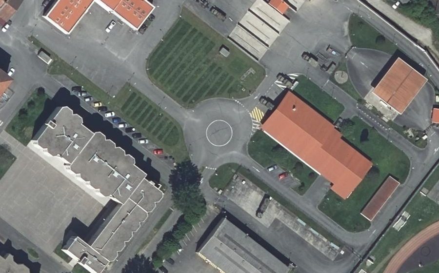 Vue aérienne du Mini-giratoire n°12324388118