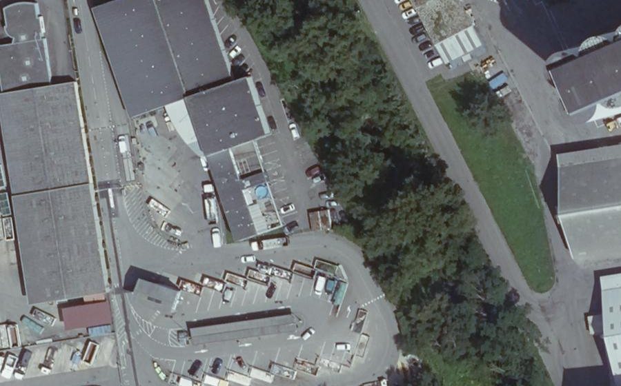 Vue aérienne du Mini-giratoire n°12329112848