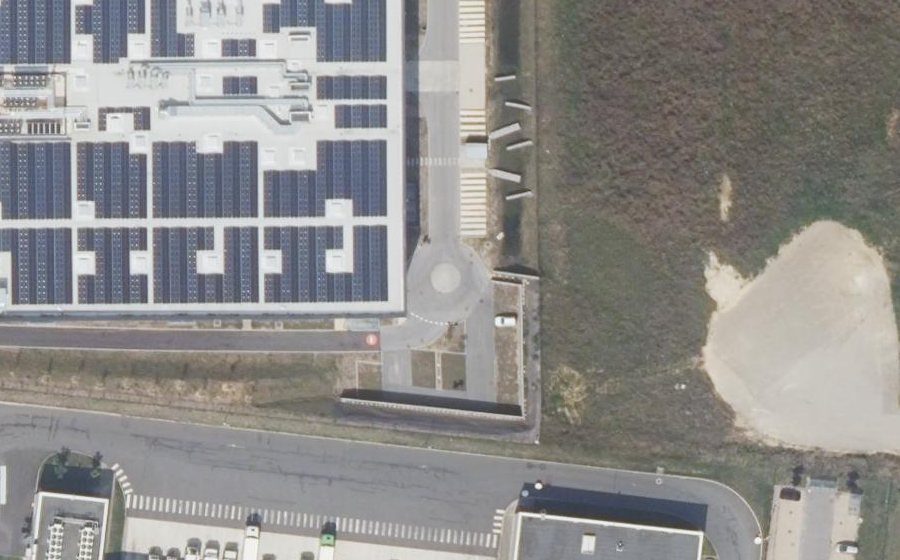 Vue aérienne du Mini-giratoire n°12377445658