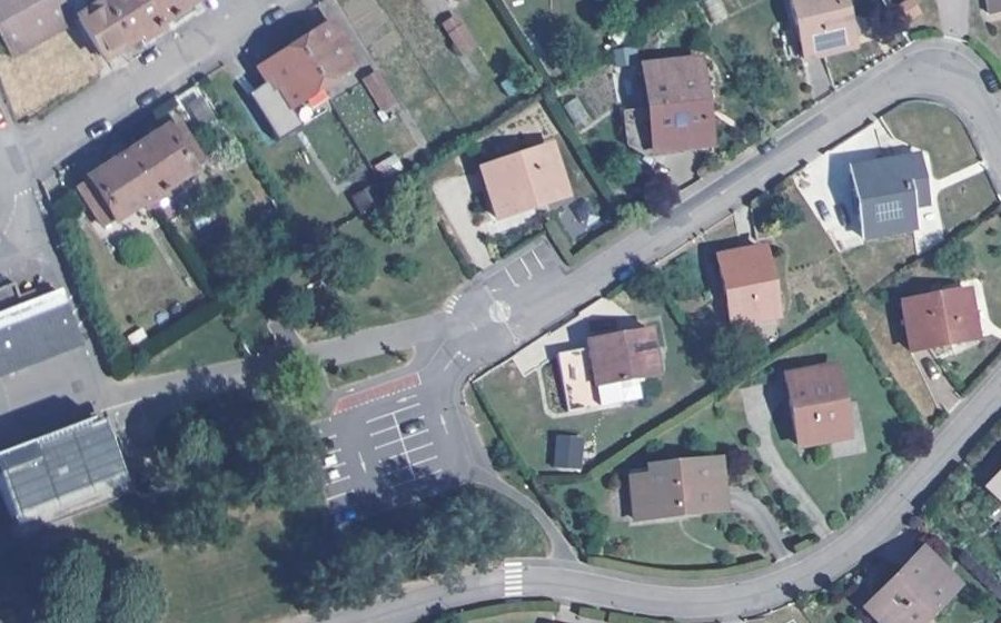 Vue aérienne du Mini-giratoire n°12443851991