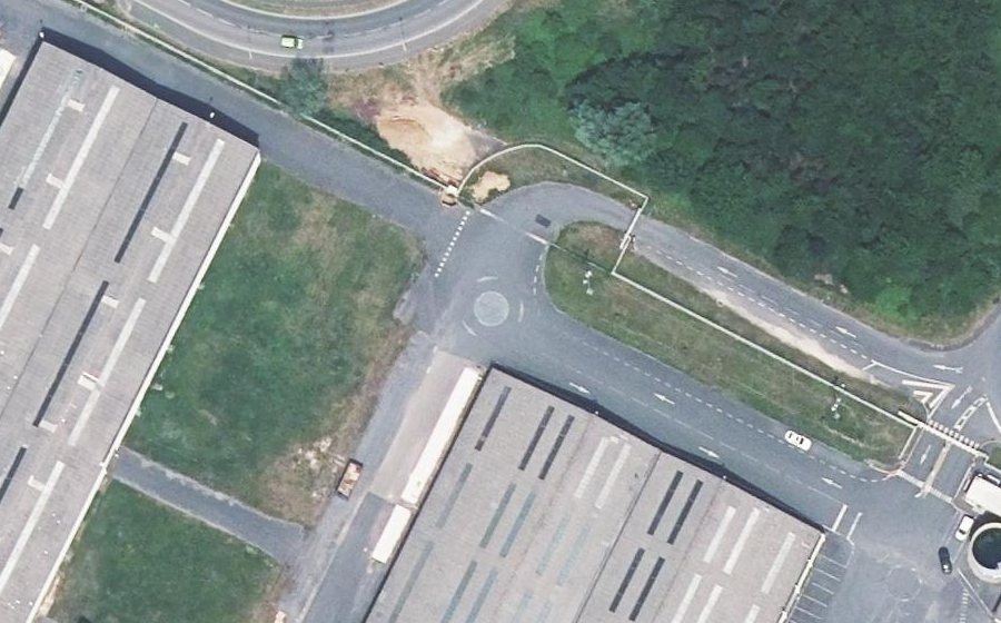 Vue aérienne du Mini-giratoire n°12475847257
