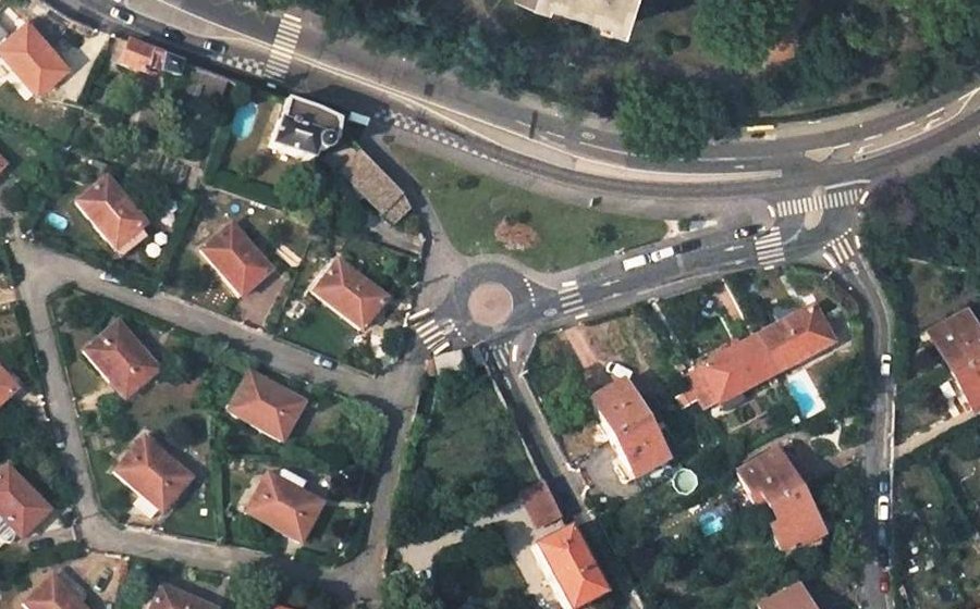 Vue aérienne du Mini-giratoire n°12513038990