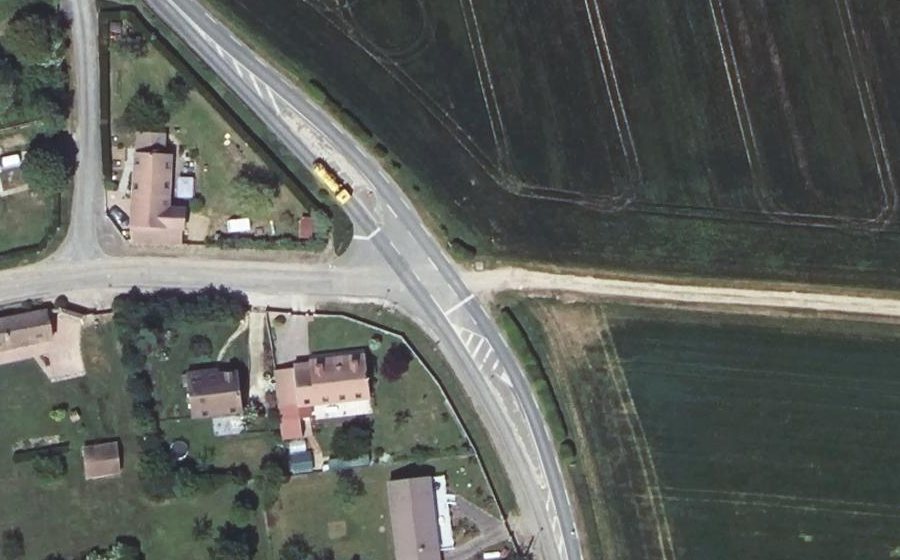 Vue aérienne du Mini-giratoire n°12542161843