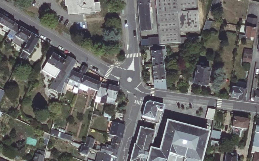 Vue aérienne du Mini-giratoire n°12551107435