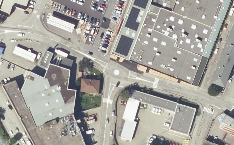 Vue aérienne du Mini-giratoire n°12556112924