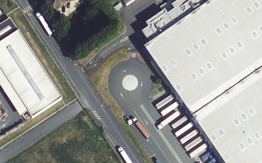 Vue aérienne du Mini-giratoire n°12561441220