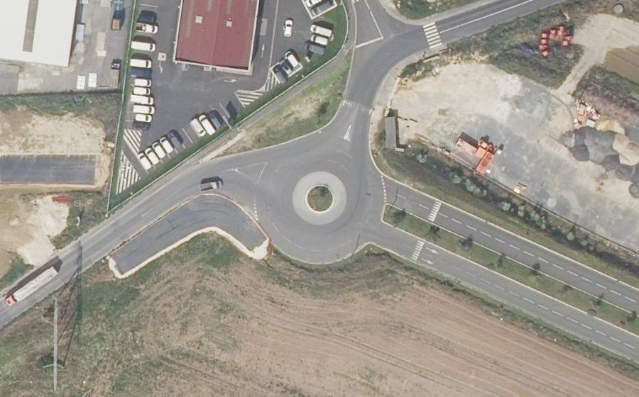 Vue aérienne du Chemin de la Noue Rousseau