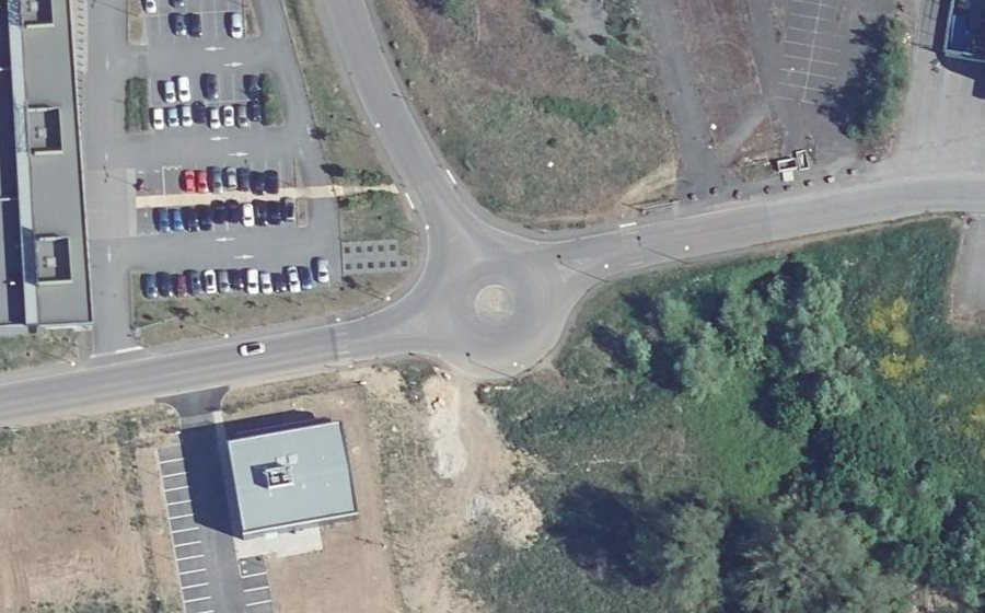 Vue aérienne du Mini-giratoire n°12619129476