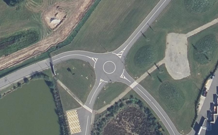 Vue aérienne du Mini-giratoire n°12660868460