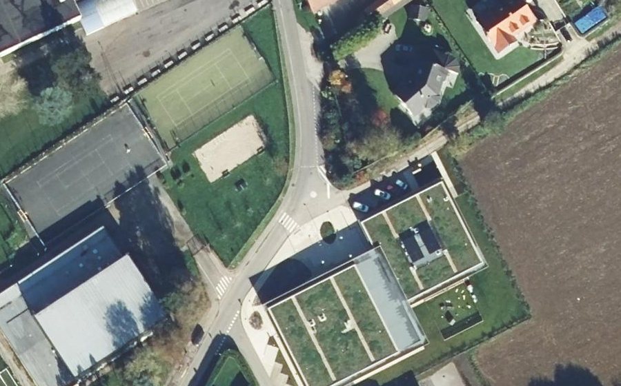 Vue aérienne du Mini-giratoire n°12686742613