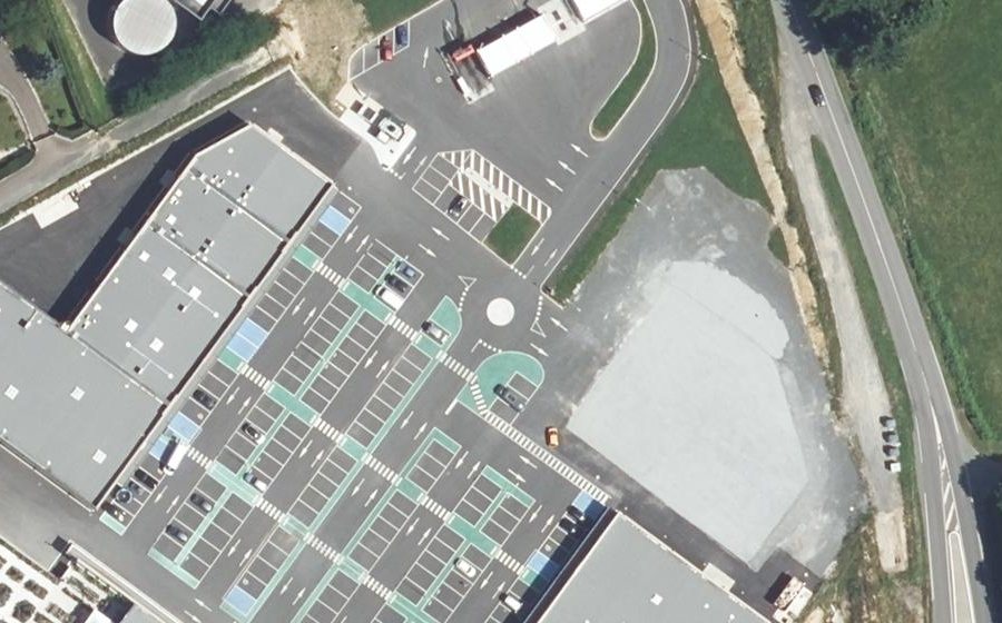 Vue aérienne du Mini-giratoire n°12701859015