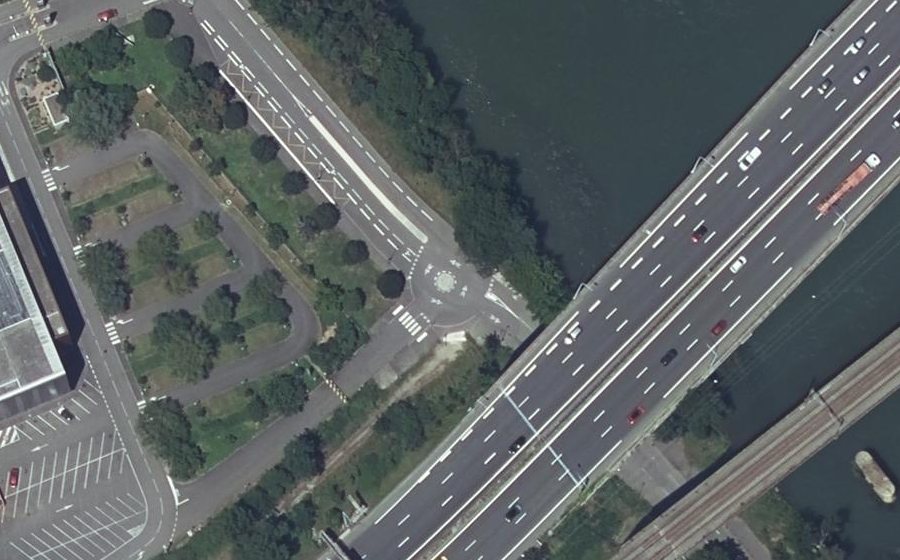 Vue aérienne du Chemin de la Loge