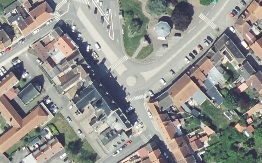 Vue aérienne du Mini-giratoire n°12776814296