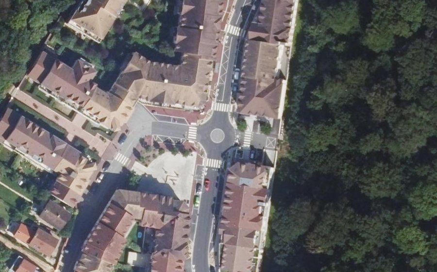Vue aérienne du Mini-giratoire n°12833267195