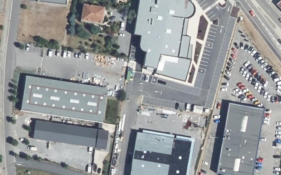 Vue aérienne du Mini-giratoire n°12837151004