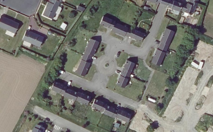 Vue aérienne du Mini-giratoire n°12860755634