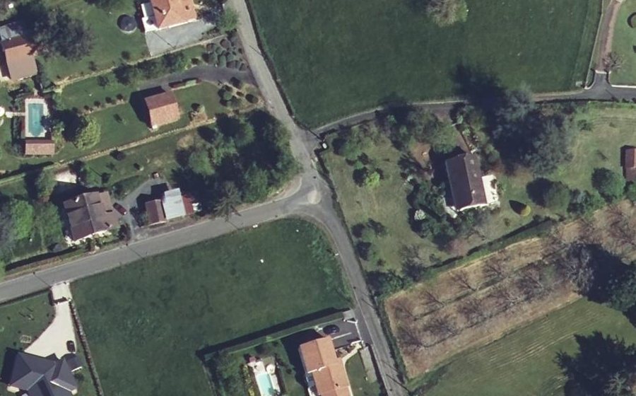 Vue aérienne du Mini-giratoire n°12873434124
