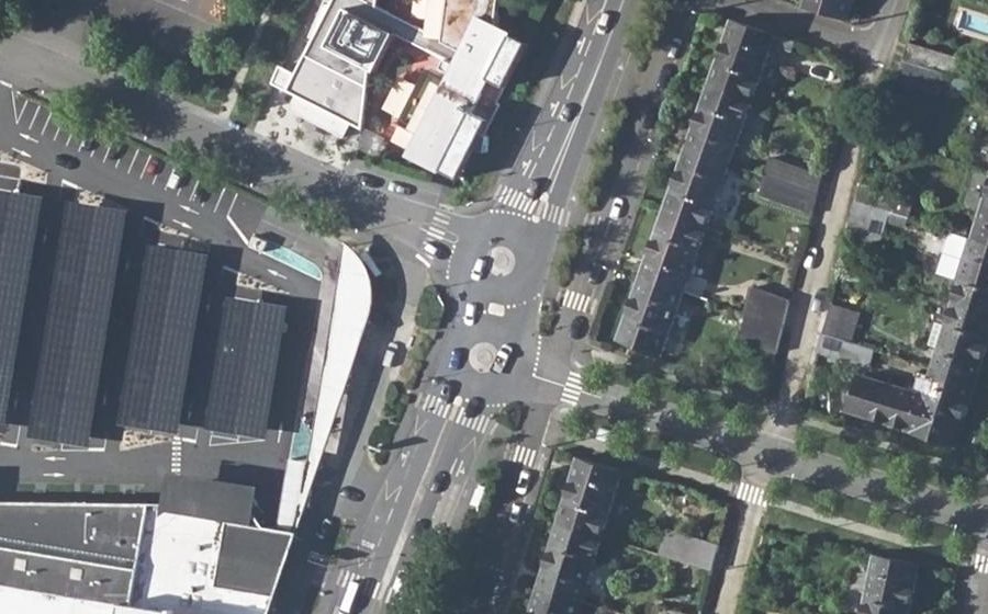 Vue aérienne du Route de Saint-Joseph
