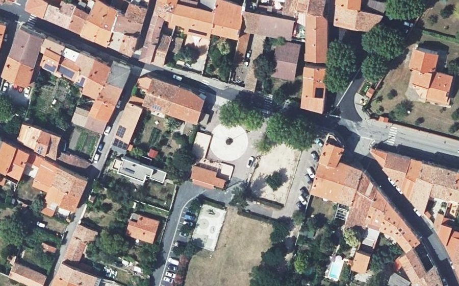 Vue aérienne du Mini-giratoire n°12981875029