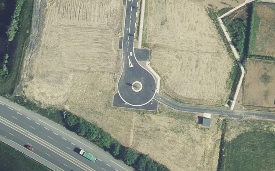 Vue aérienne du Mini-giratoire n°13038701799