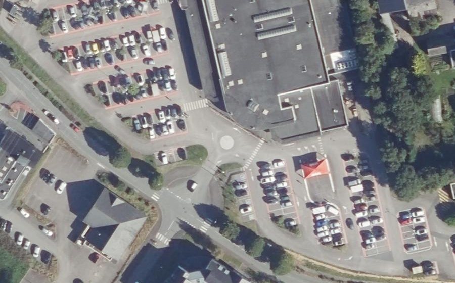 Vue aérienne du Mini-giratoire n°13085184493