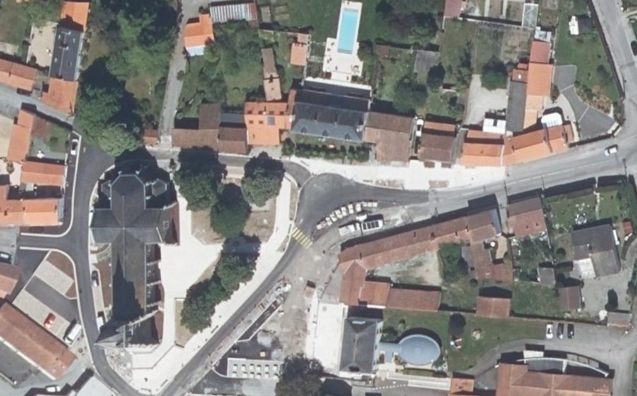 Vue aérienne du Mini-giratoire n°13093067277