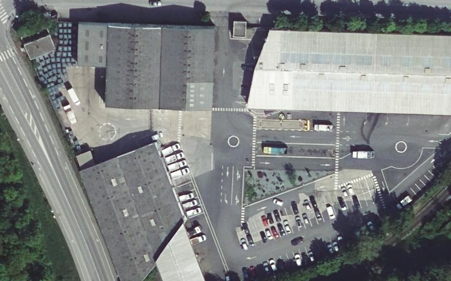 Vue aérienne du Mini-giratoire n°13096314993